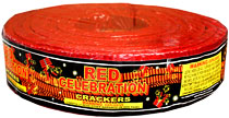 Red Celebration Crackers
